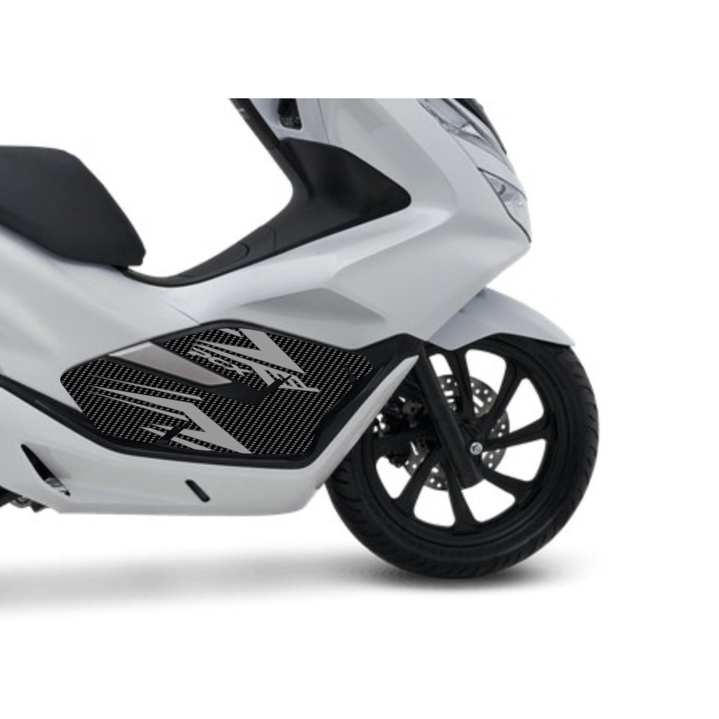 Tankpad Sticker Stiker Sidepad bawah HONDA Pcx 150 Untuk Semua PCX 150 Tidak TImbul / Print & Cut - 