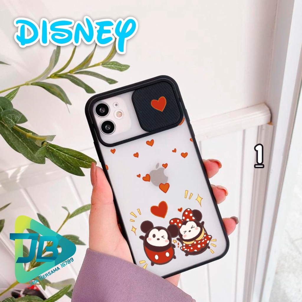 SOFTCASE SLIDE KAMERA DISNEY OPPO VIVO SAMSUNG XIAOMI REALME IPHONE ALL TYPE JB4888