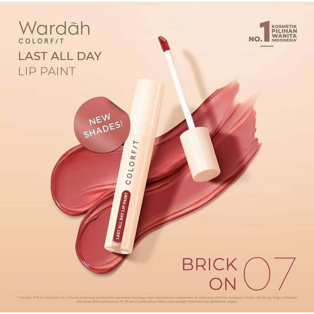 Wardah Colorfit Last All Day Lip Paint