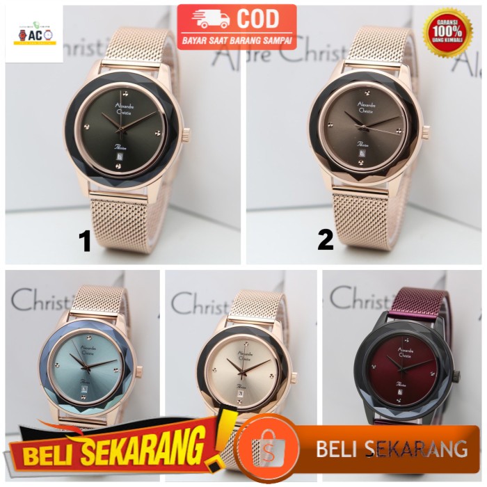 ALEXANDER ALEXANDRE JAM TANGAN WANITA ALEXANDER ALEXANDRE CHRISTIE CRISTIE WANITA ORIGINAL AC2908
