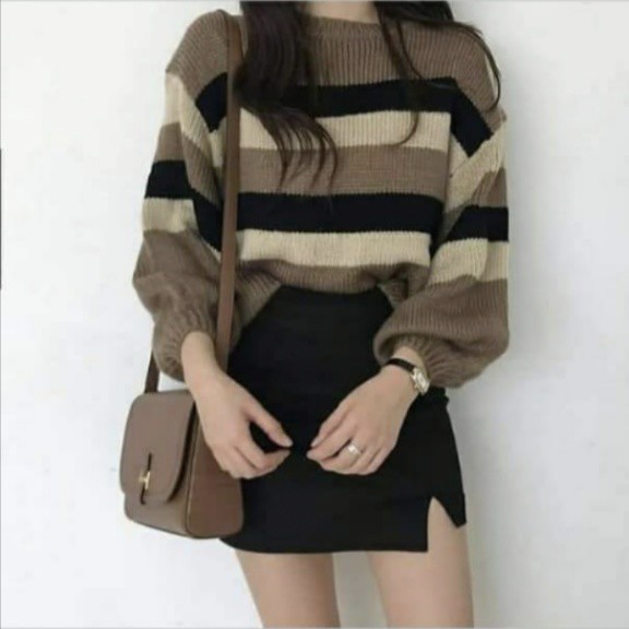 Sweater Rajut Lita// Sweateer Rajut Oversize