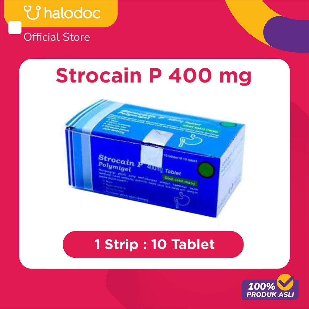 Strocain P 400 mg 10 Tablet