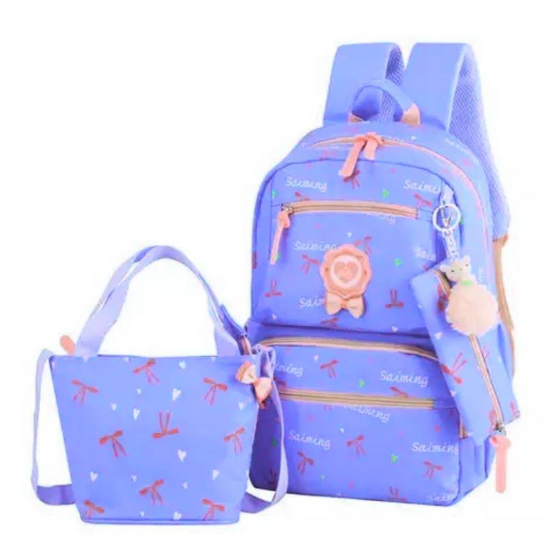 Tas Ransel  Perempuan Tas Anak Sekolah Tas Simming Backpack Multifungsi