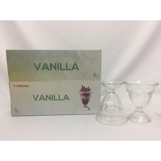 CITINOVA Gelas Kaca VANILLA - 8.8 oz / 205 ml - CITINOVA VANILLA