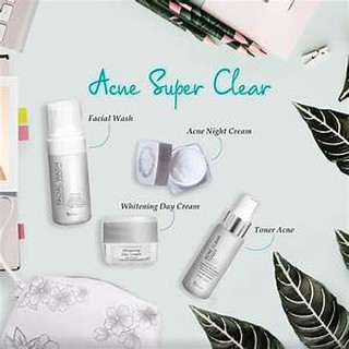 Ms Glow Paket Acne Untuk Kulit sensitif dan Berjerawat  