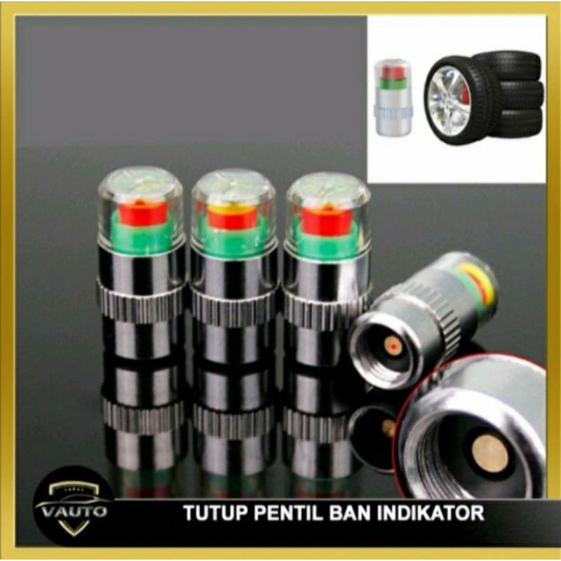 Tutup Pentil Mobil Motor Fazzio Vario 160 Nmax Xmax Pcx Adv Aerox Scoopy Genio Indikator tekanan Angin