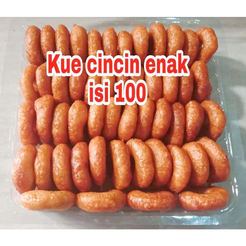 

KUE CINCIN ENAK ( ISI 100 ) MANIS DAN GURIH