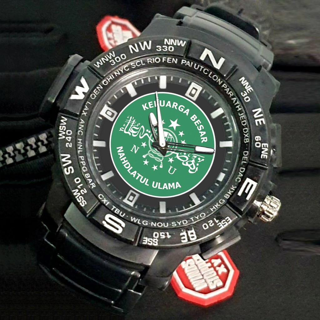 (EXCLUSIVE) Jam Tangan NAHDLATUL ULAMA motif 1 Sport Bagus