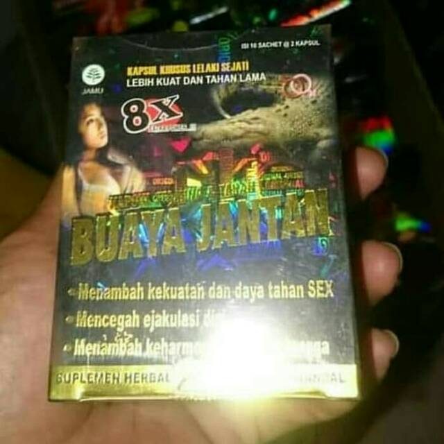 BUAYA JANTAN 8X KAPSUL