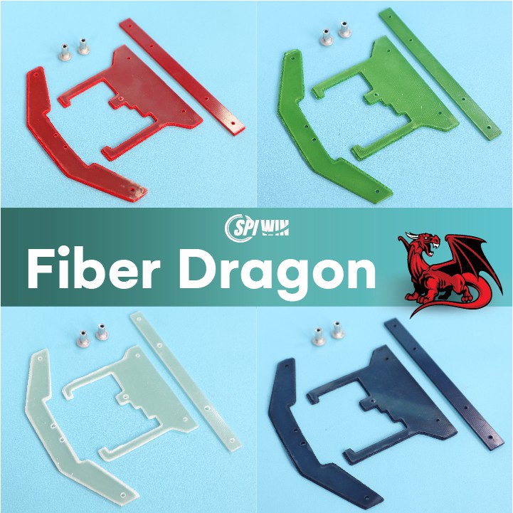 BEMPER TAMIYA SPEED DRAGON BAJAJ BEMU FIBER SET HIJAU