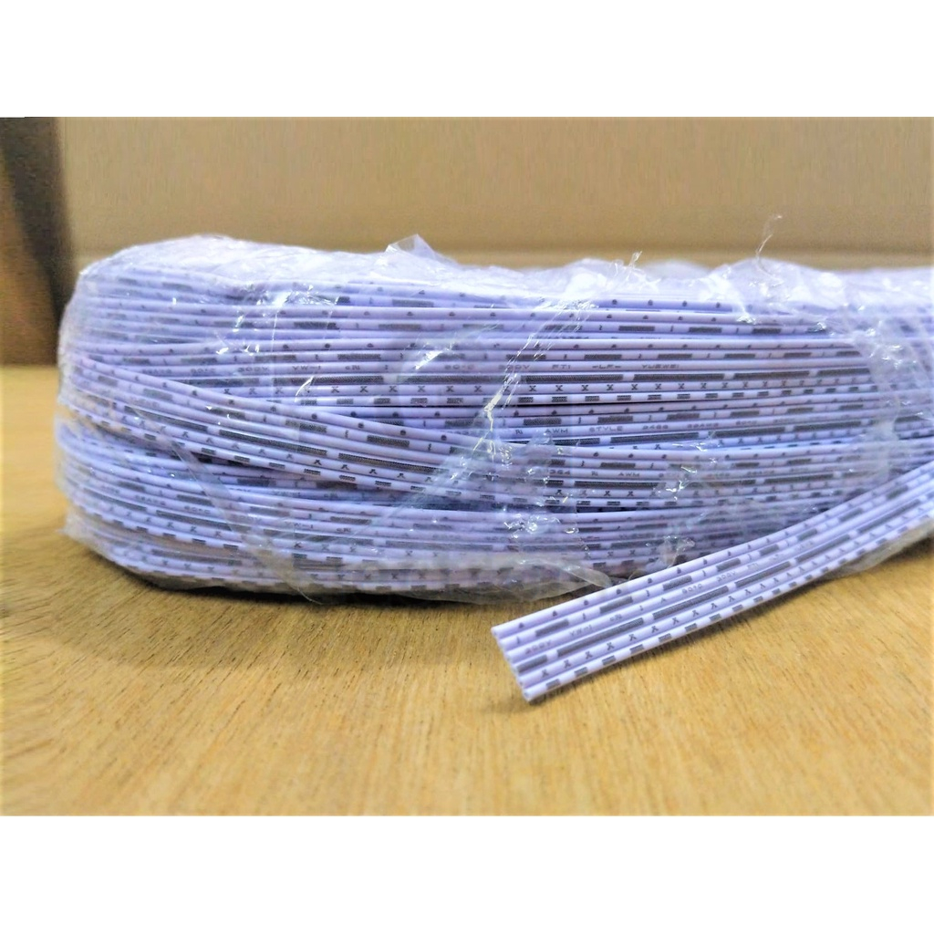 Kabel 6 jalur AWG26 Pipih Cable flat 6P 26AWG Pita (Roll)