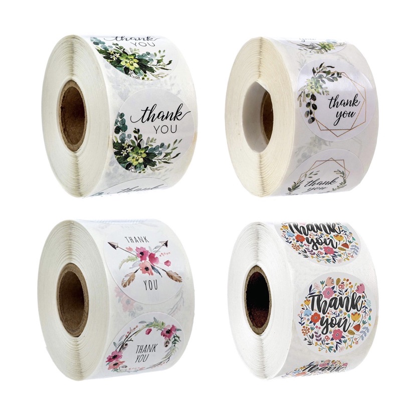 

500pcs Sticker label Thank you for order/sticker gift