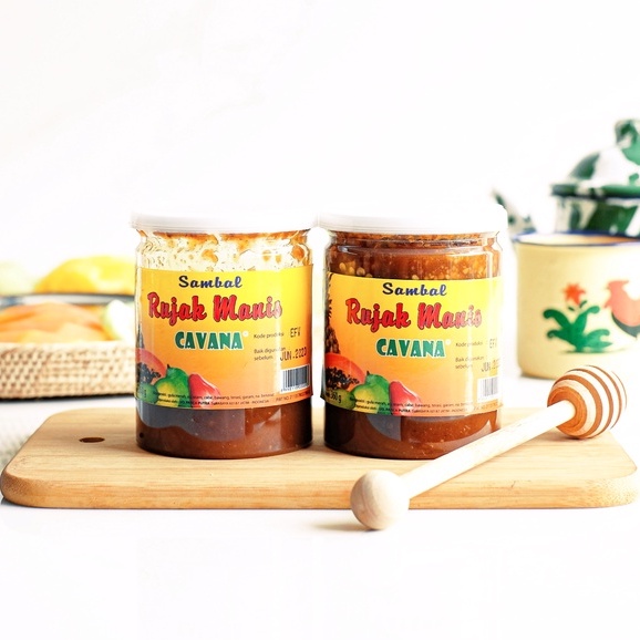 

Cavana Sambal Rujak Manis / Sambel Rujak Buah 360 gram