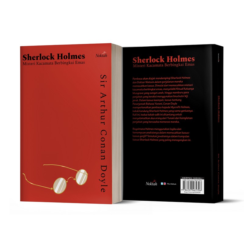 

Buku Sherlock Holmes; Misteri Kacamata Berbingkai Emas - NOKTAH