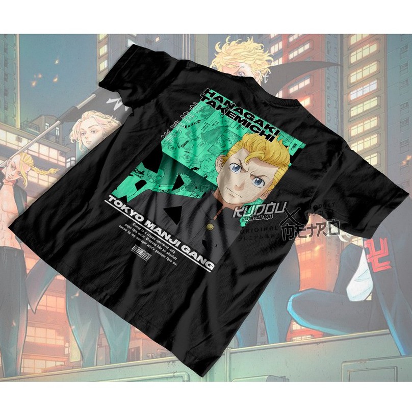 Kaos Hanagaki Takemichi Anime Tokyo Revenger Manga Premium Unisex