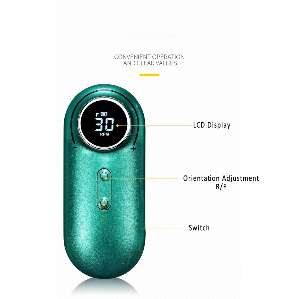 30000RPM Electric Nail Drill Machine 2 IN 1 Alat Kikir Kuku Elektrik Rechargeable Nail Drill Nail Gel Polisher For Manicure Nails Portable Power Bank