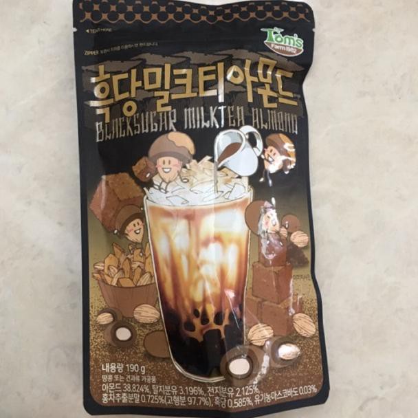 

Ready Stock!! ⌤ Tom’s Black sugar Milk Tea Almond ゖ PROMO!!