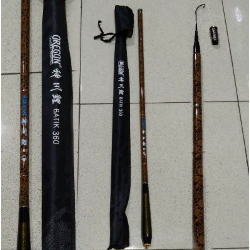 Joran Tegek Oregon Batik 360,450,540Carbon