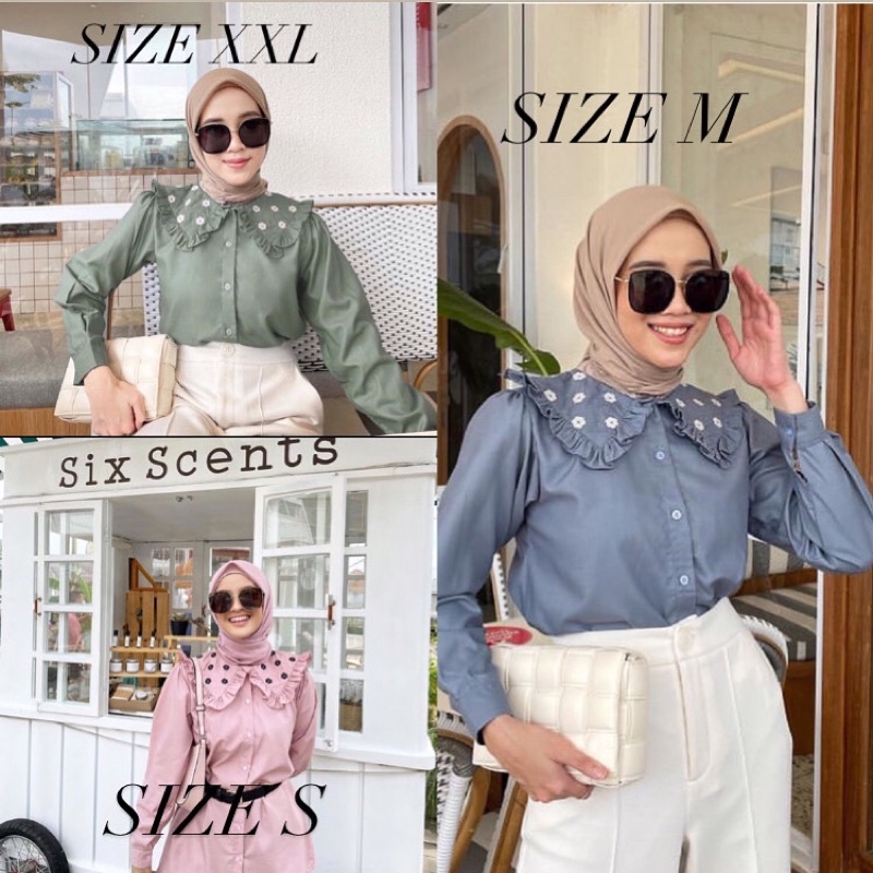 AUDREY BLOUSE BY VANILLA HIJAB