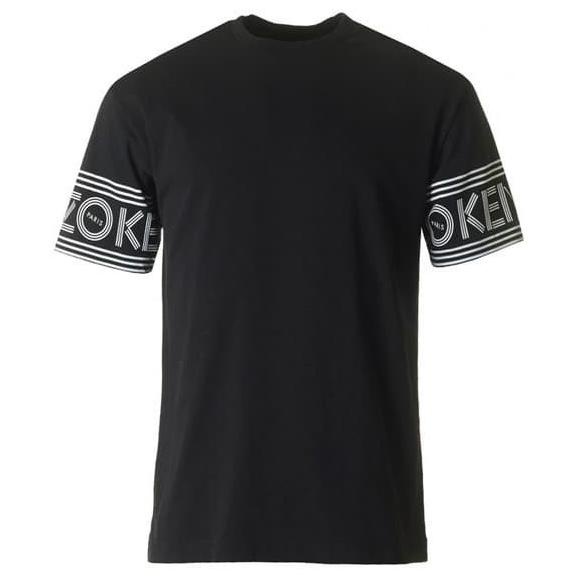 Kenzo Paris Sleeve Logo Black White - Original 100%