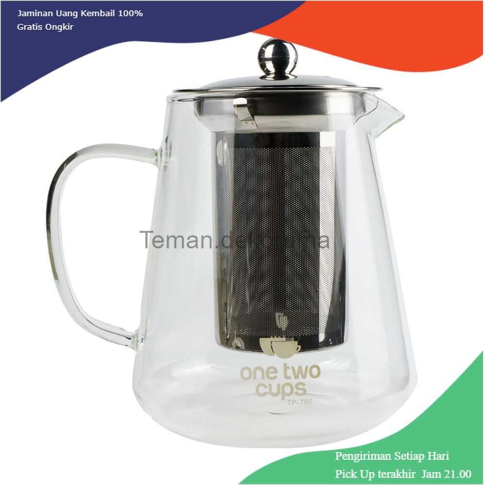 TD-AI One Two Cups Teko Pitcher Teh Chinese Teapot Maker - TP-760