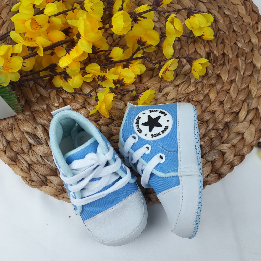 [TAMAN SEPATUKU] SEPATU TRENDY MURAH PREWALKER ANAK 0-12 BLN BERBAGAI WARNA MOTIF TALI FPX04