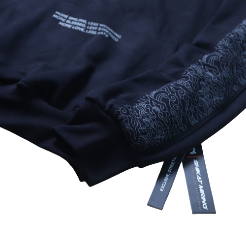 SKM ORIGINAL LOGO STRIPE BATIK HOODIE SWEATER JAKET FULLTAG &amp; LABEL HD