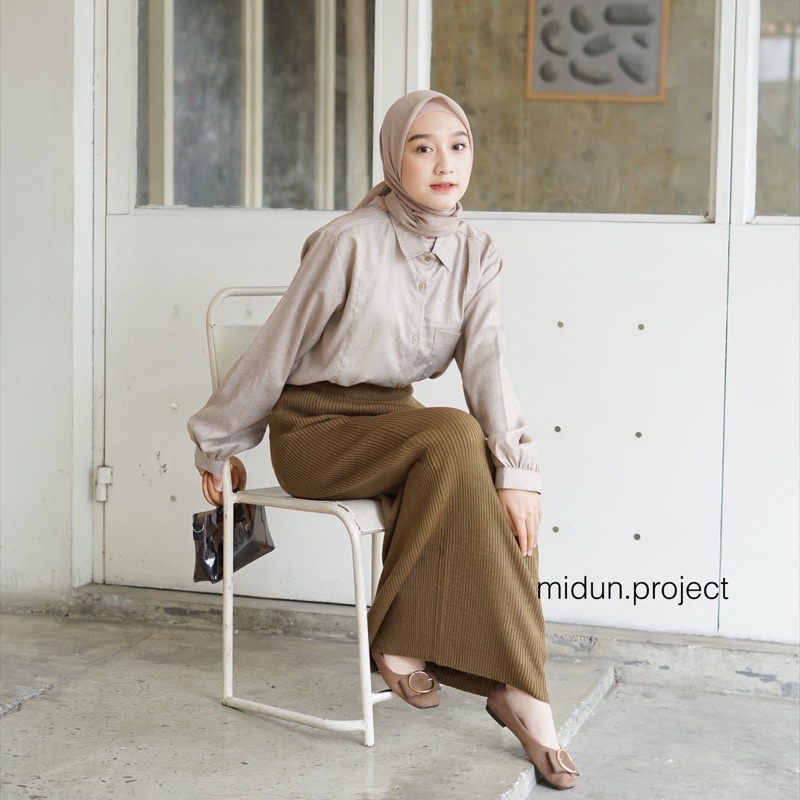 SKINNY SKIRT | ROK SPAN RAJUT PREMIUM | midun.project