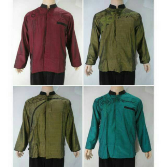 Baju Koko Lengan Panjang