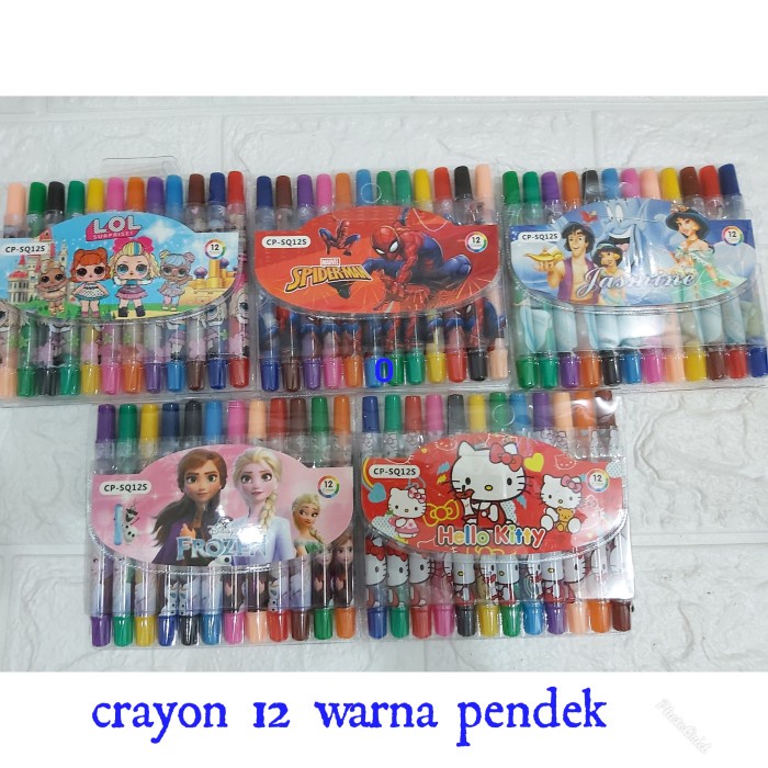 

Terlaris Crayon 12 Warna Pendek Karakter Bagus