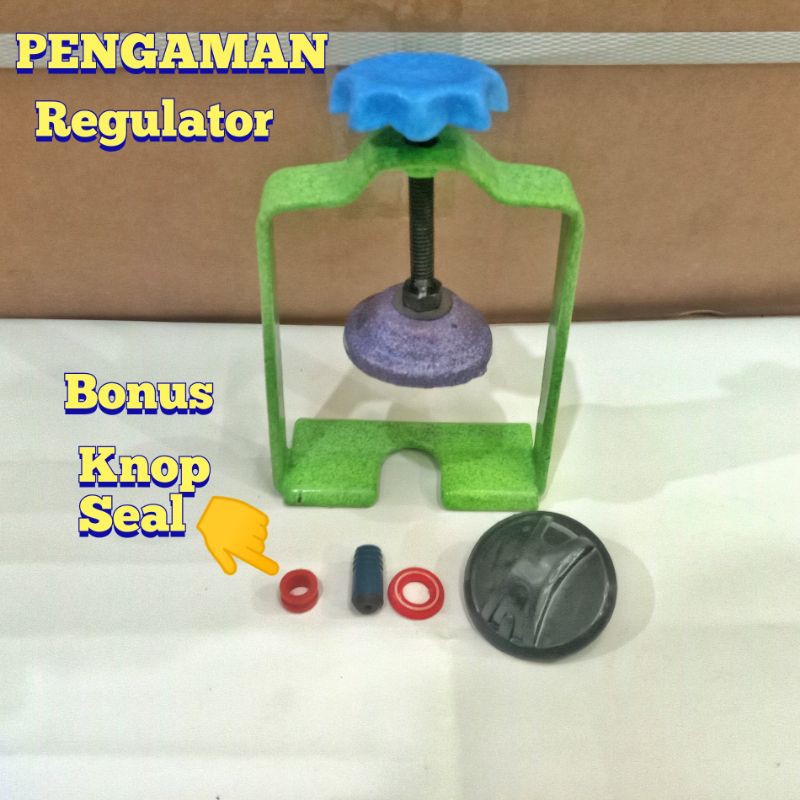 PENGAMAN GAS PENGUNCI PENGENCANG REGULATOR TABUNG GAS LPG 5KG 3KG 12KG