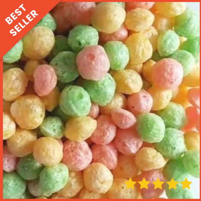 [TERMURAH] Cemilan Nyamnyam RICE Crispy Warna Warni 1KG | NYAMNYAM KILOAN | RICE CRISPY KILOAN Grati