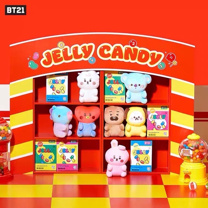 BT21 baby jelly candy mini dolls