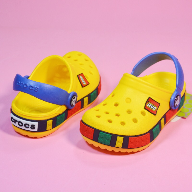 Crocs Anak Lego Kids Dan Junior Crocs  Sendal Karet Empuk Anti Air