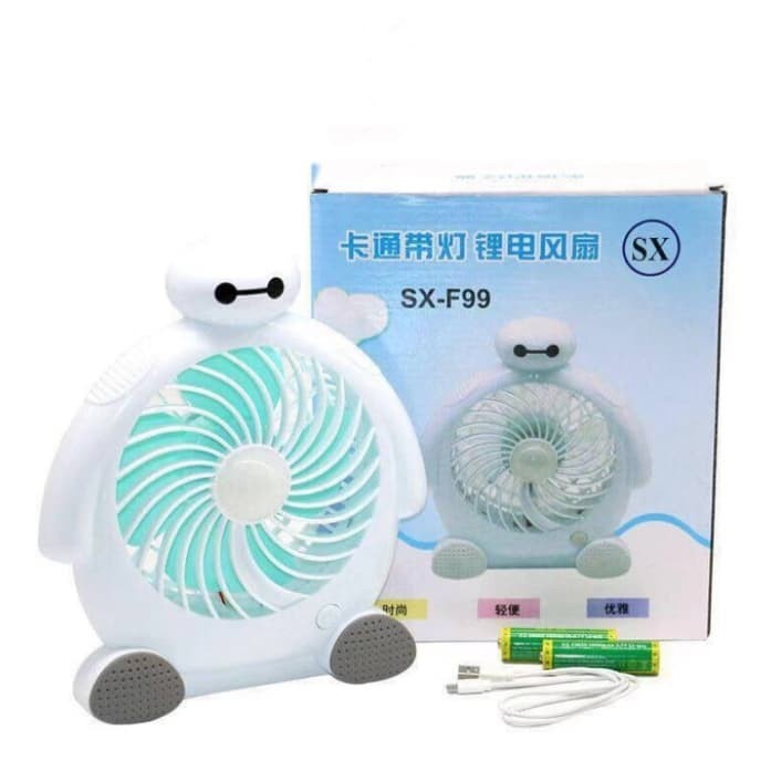 Kipas Angin Mini Karakter Baymax SX-F99