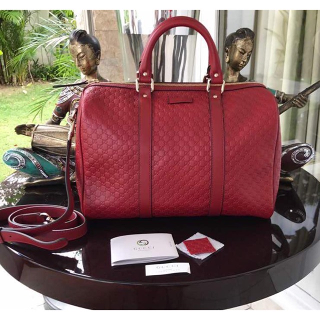 gucci red and black bag