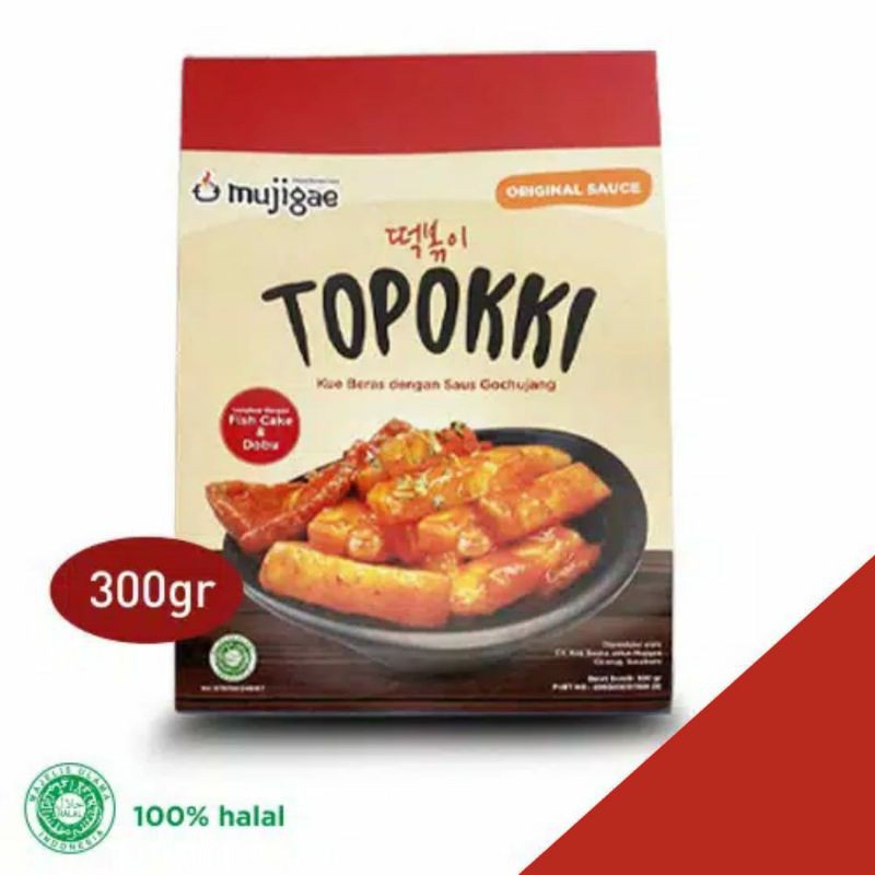

mujigae topokki original sauce 300gr