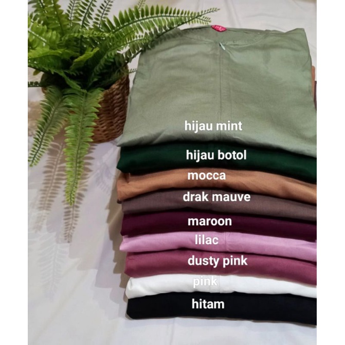 GAMIS KATUN RAYON TWILL PREMIUM REMAJA LD 90 PJ 130-+