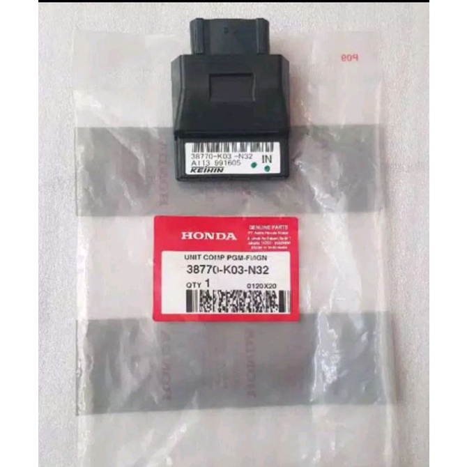 38770-K03-N32 ECU ECM REVO FI ORI AHM 100% AHM  38770K03N32