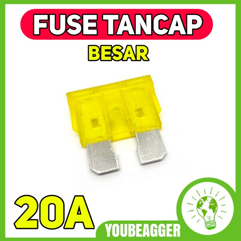 Fuse tancap 20A besar