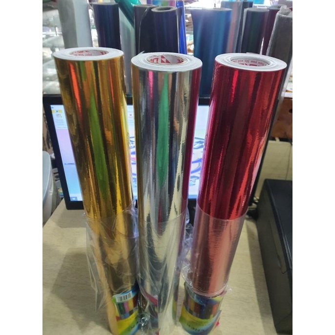 

Open DS] Sticker Metalic Chrome Derek 50cm ( Meteran )