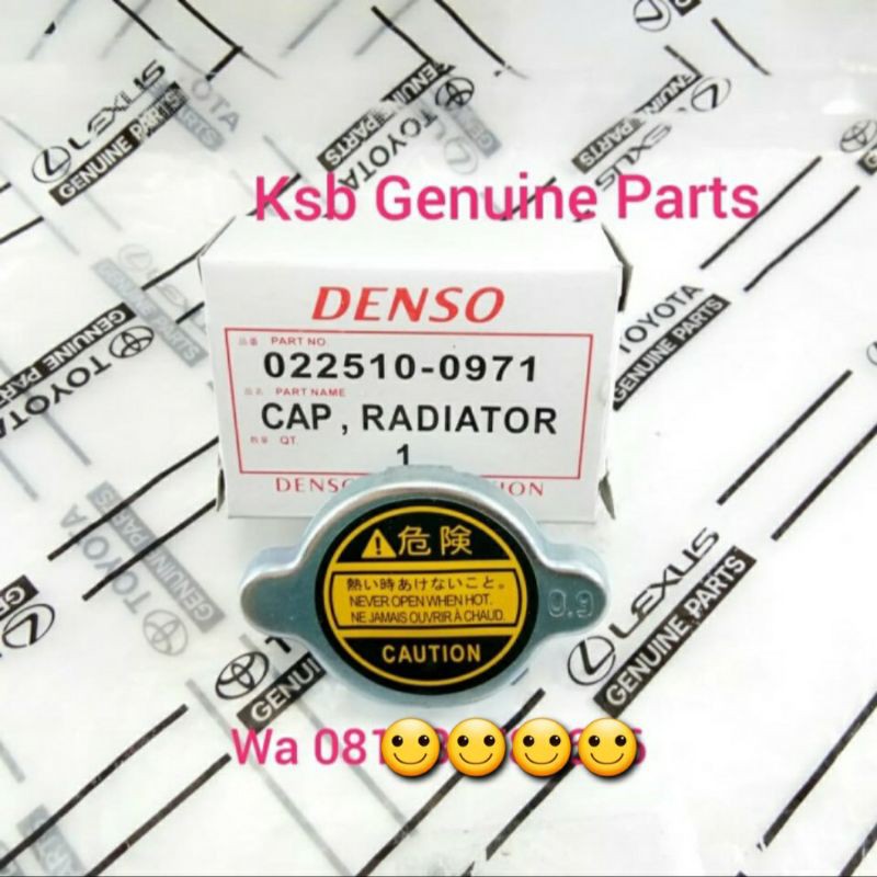 Cap Tutup Radiator 0.9 Kijang 5k 7k Soluna Great Starlet Suzuki Denso