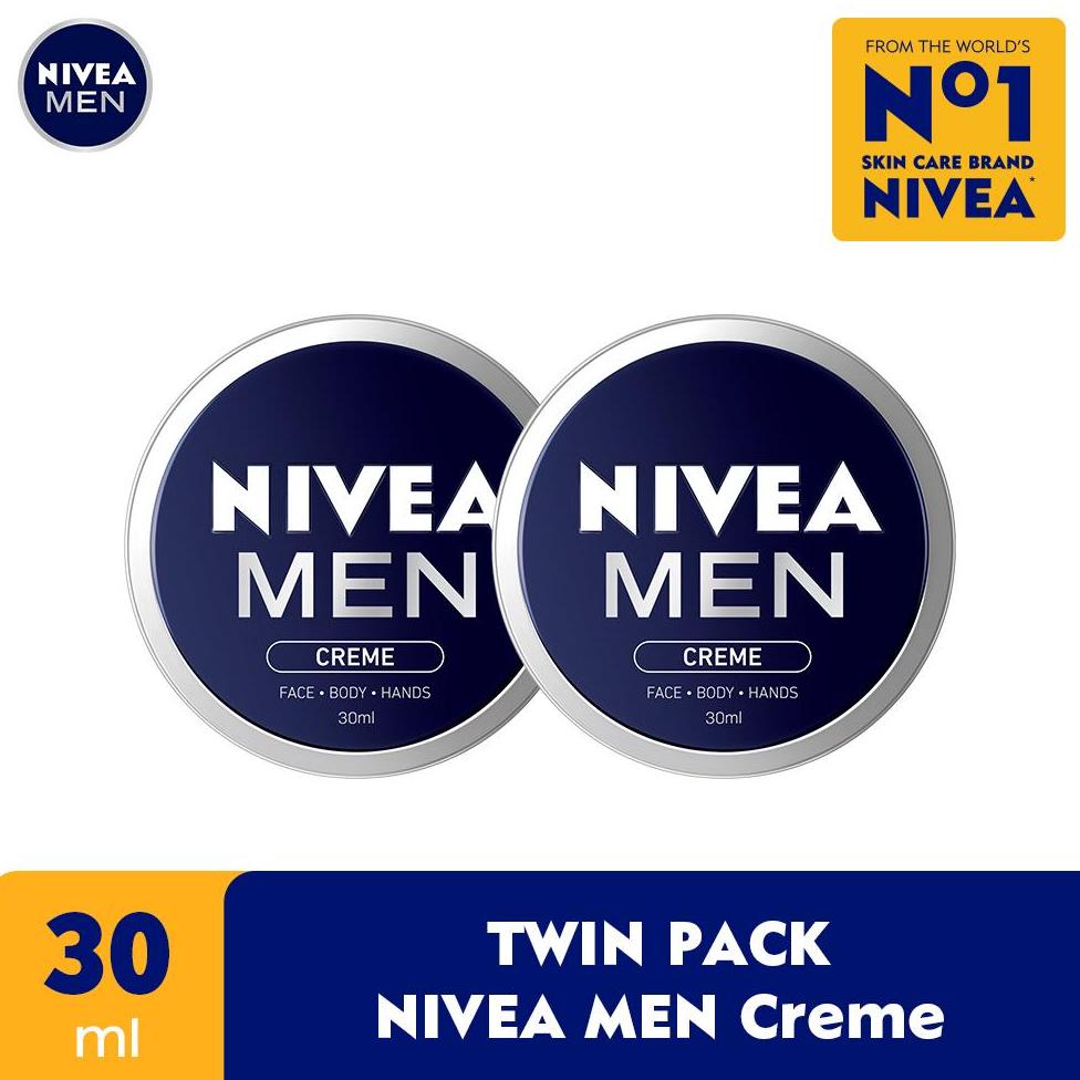 Nivea Men Personal Care Men Creme 30Ml Twinpack