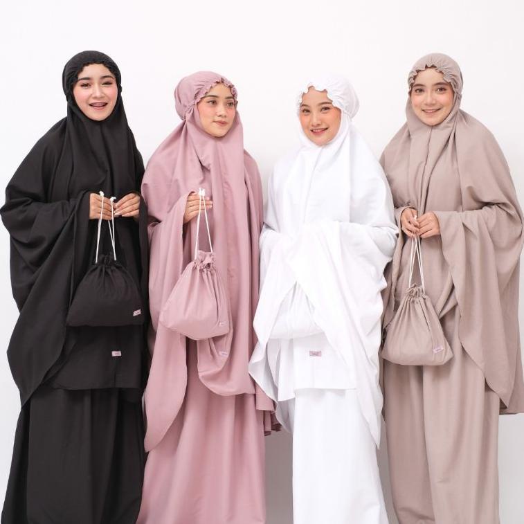 {SBL.01Jl22т} Mukena Hafeeza Crinckle Airflow by Hijabitsme
