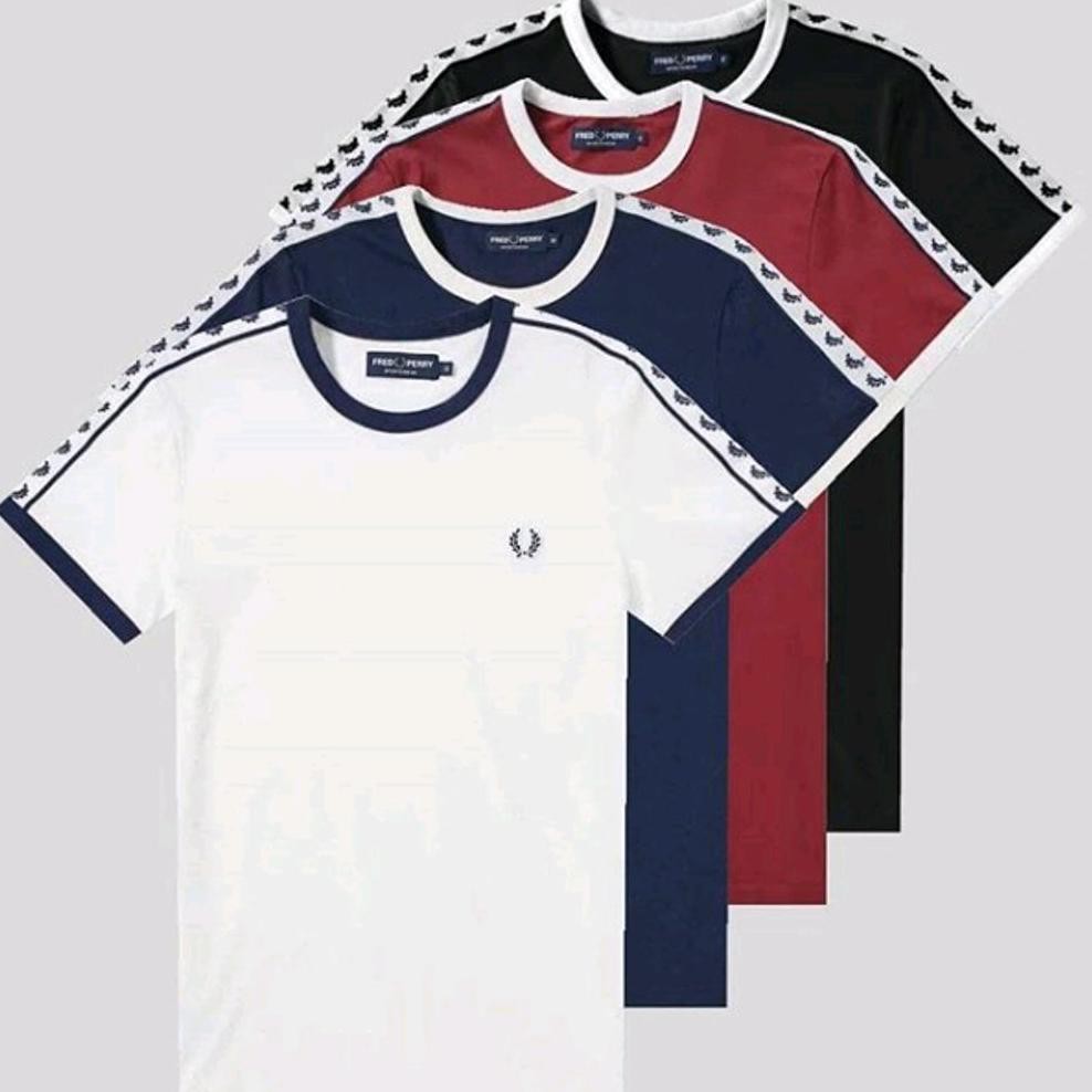 Grosir kaos ringer tees - kaos ringer fredperry