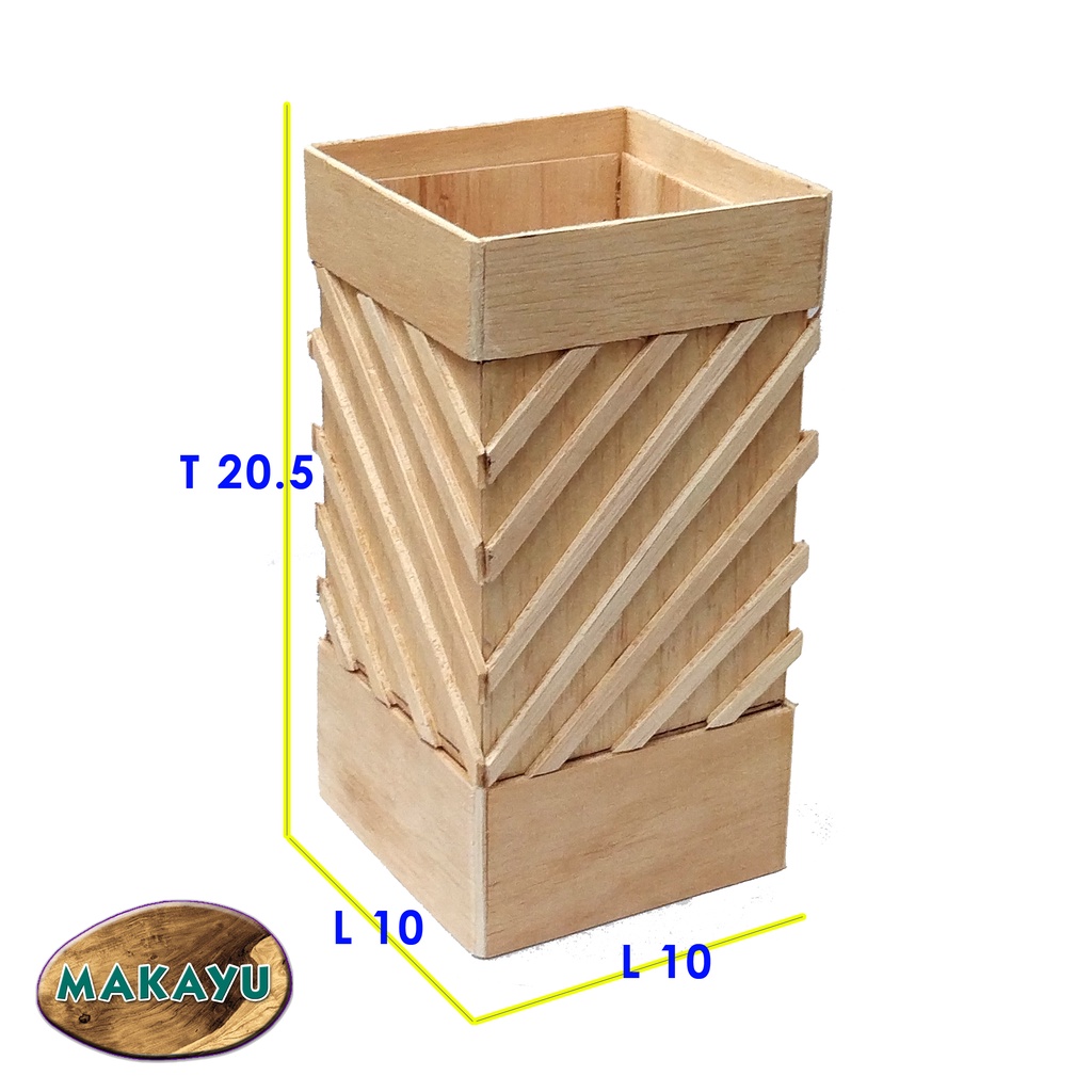 

Kotak Kayu/Storage Box/Tempat Pulpen F 101121