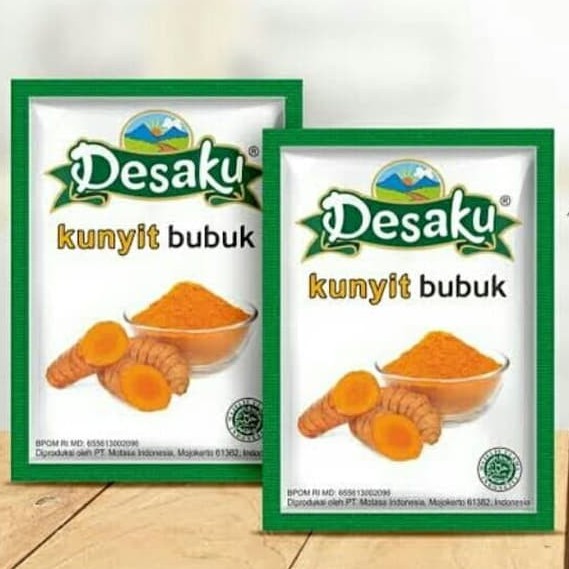 Desaku Kunyit Bubuk 10 Gram Harga 1 Saset