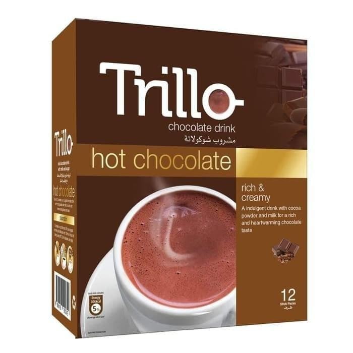 

Trillo Hot Chocolate Drink 300gr (12pcs @ 25gr)