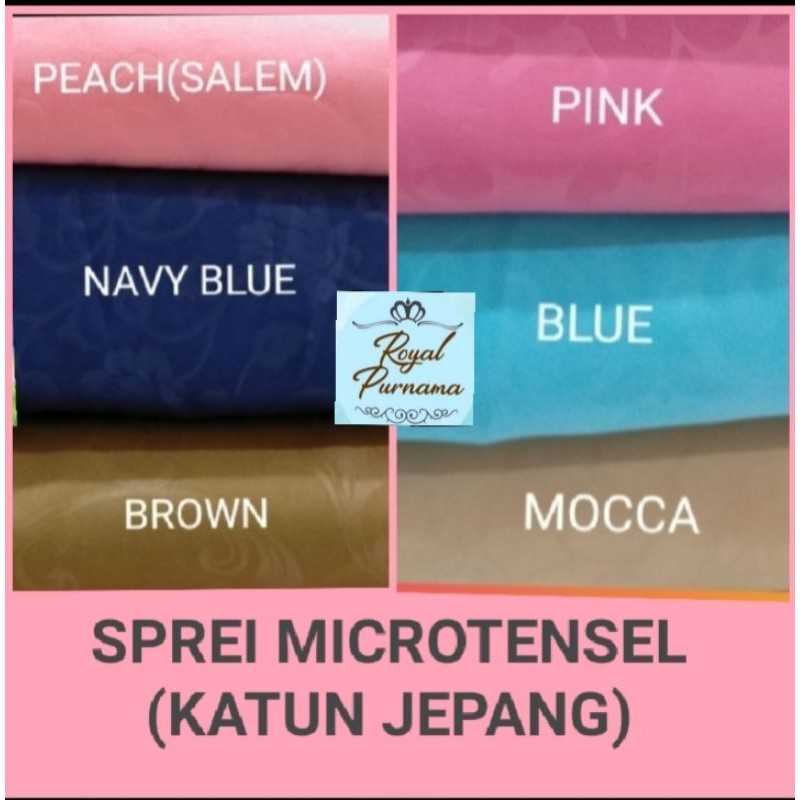Sprei Katun Jepang 160x200x40&180x200x40