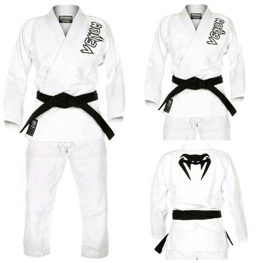 VENUM "Contender" BJJ Gi Pearl Weave - White